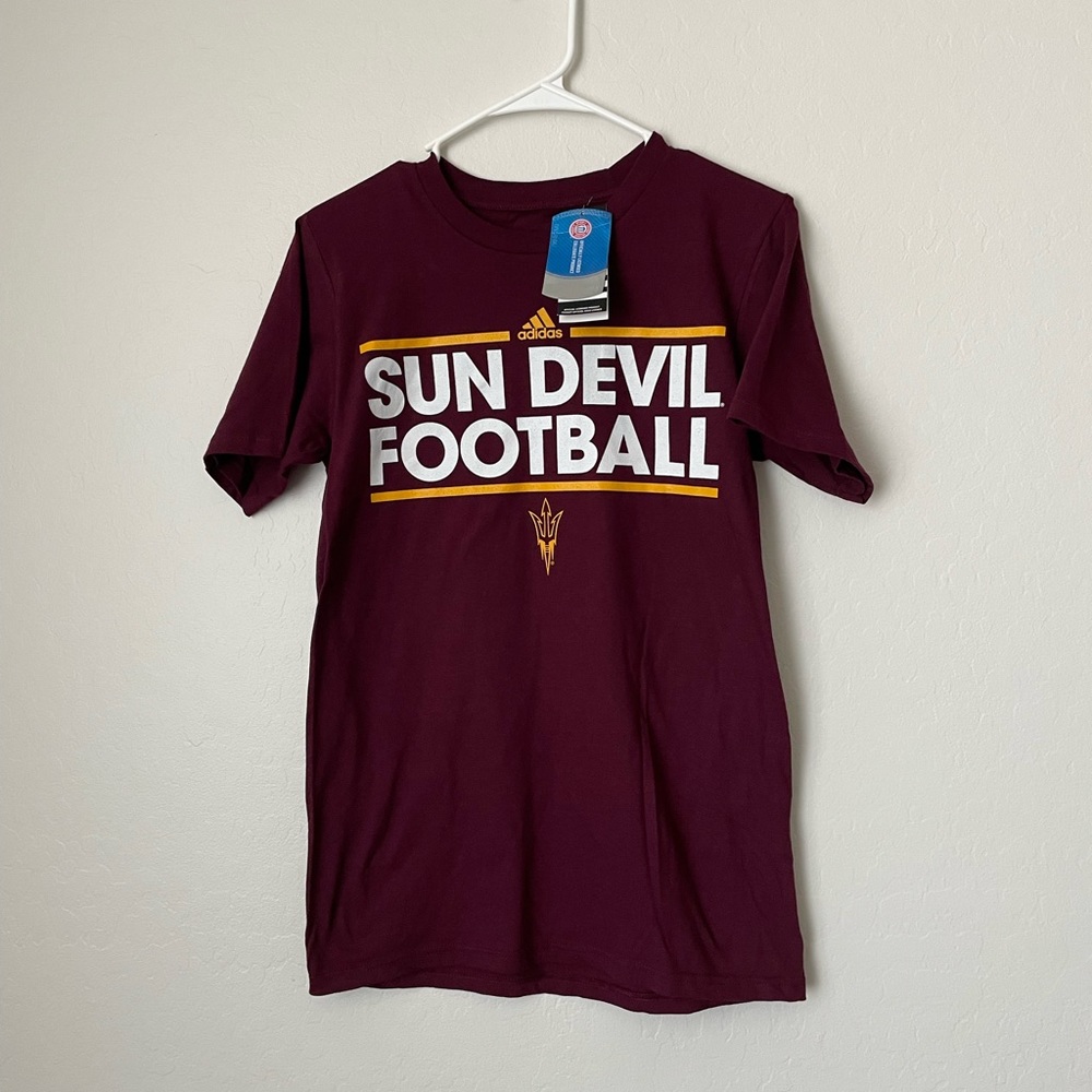 Adidas Sun Devil Football Tshirt Size Small